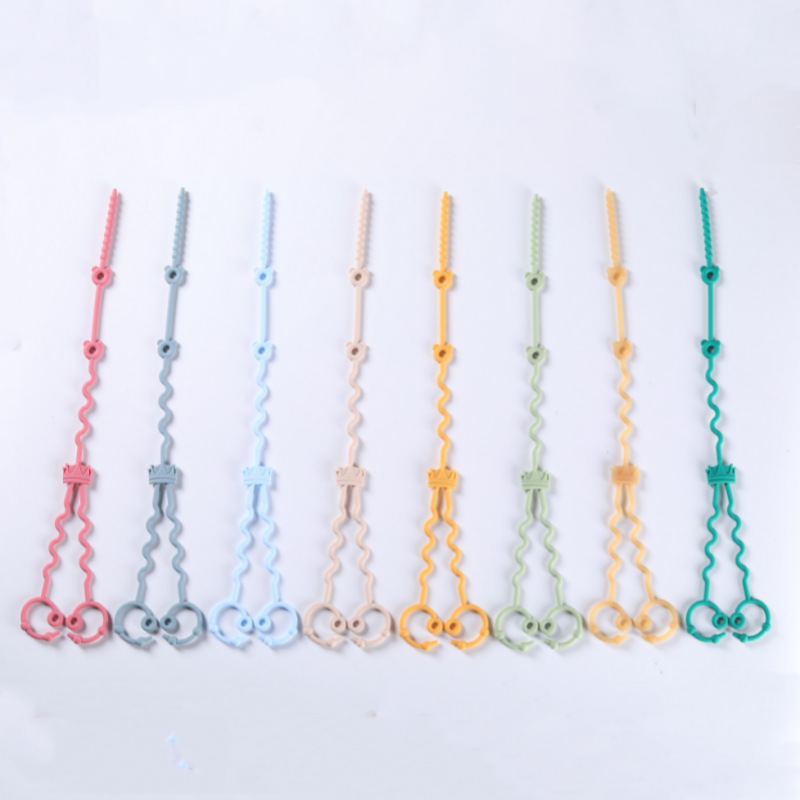 Baby Food Game - เด็กซิลิโคน Pacifier CHAIN เกรดอาหารเด็ก Pacifier Loss