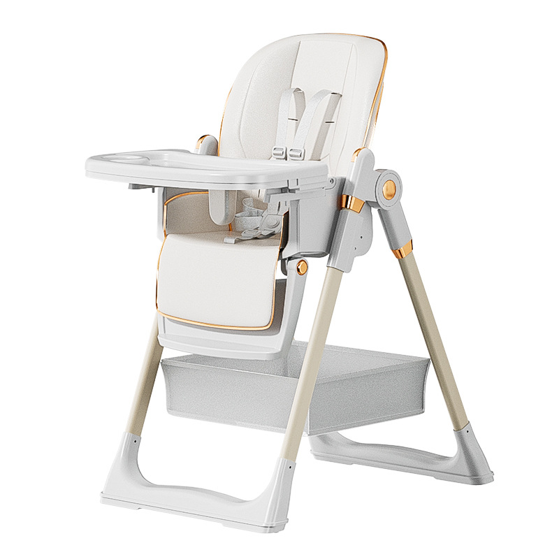 Baby Food Chair - เก้าอี้ทานข้าวเด็กอเนกประสงค์ พับได้ สะดวกสำหรับเด็กๆ ใช้ทานอาหารที่บ้าน ฝึกนั่งเรียนรู้ ปลอดภัย