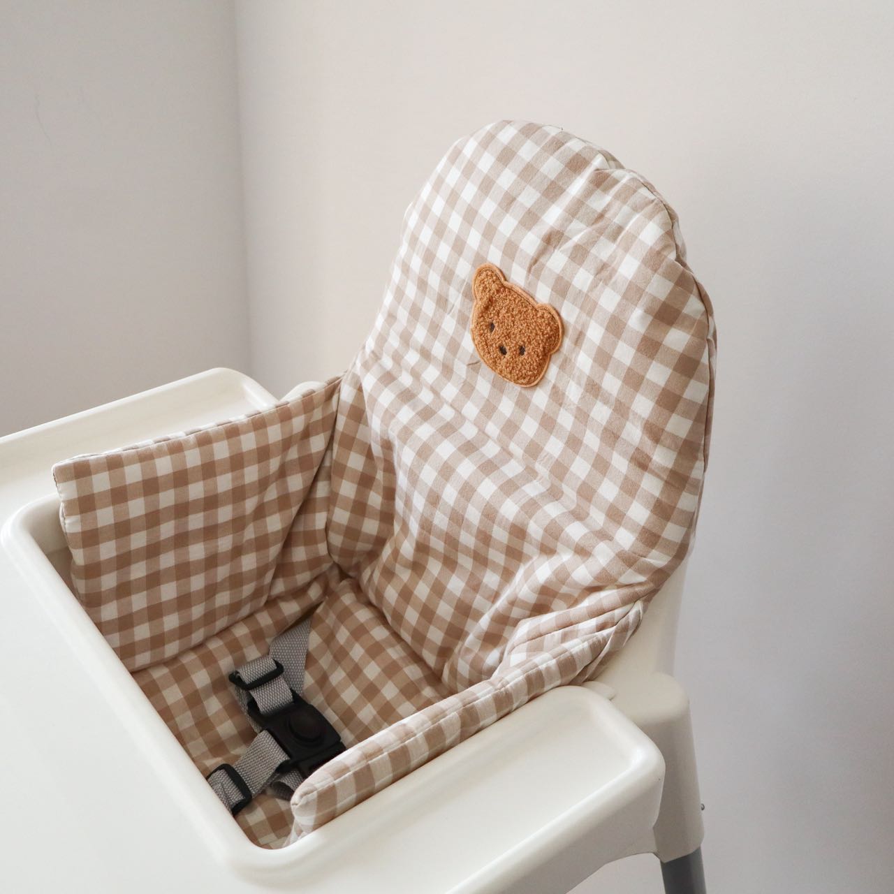 Baby Food Chair - 1 ชิ้น ปลอกหุ้มเก้าอี้เด็กแบบพับได้ ลายหมี ไดโนเสาร์ ซักได้