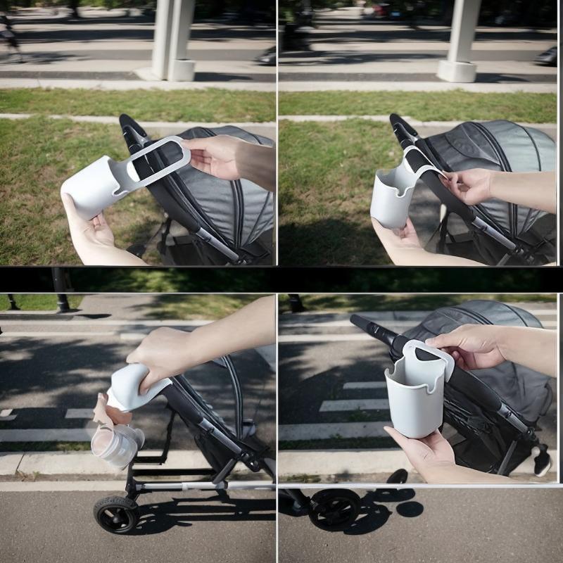 Baby Food Bottle - ที่วางขวดซิลิโคนอเนกประสงค์ 1 ชิ้น เหมาะสำหรับรถเข็นเด็ก จักรยาน รถเข็นคนพิการ-