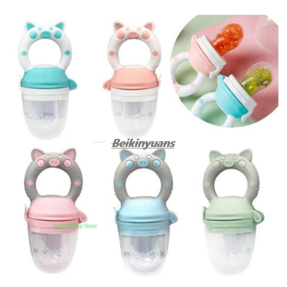 Baby Food For 7 Month Old - ทารกแรกเกิด Pacifier Feeder สําหรับทารก Pacifier ซิลิโคนเกรดอาหาร