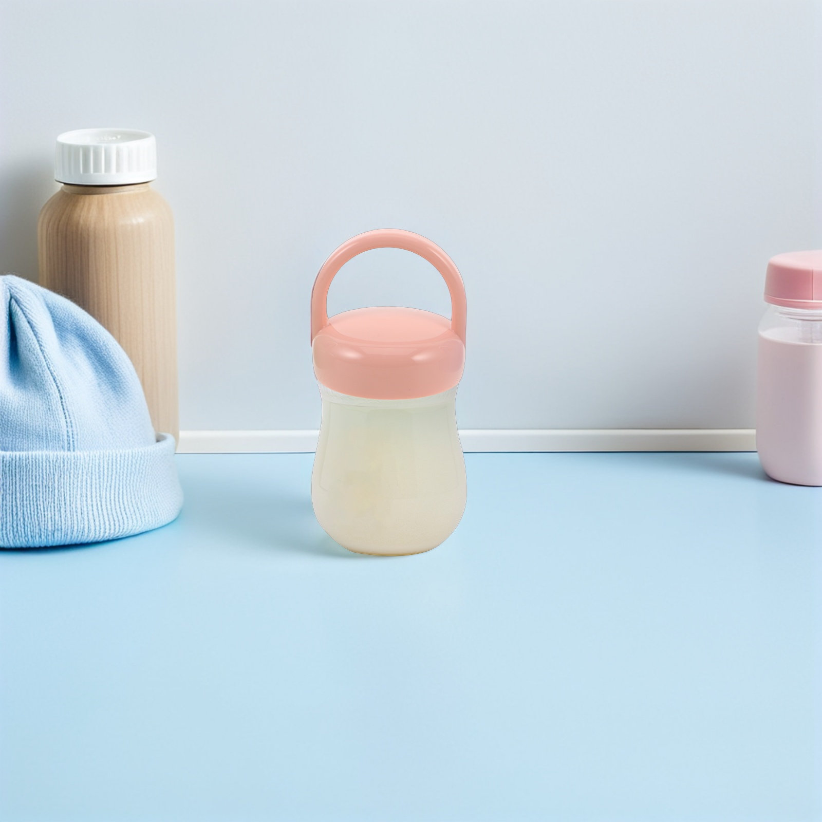 ฝาขวดนมเด็ก 3 ชิ้น พร้อมด้ามจั - Baby Food Bottle บทวิจารณ์และราคา