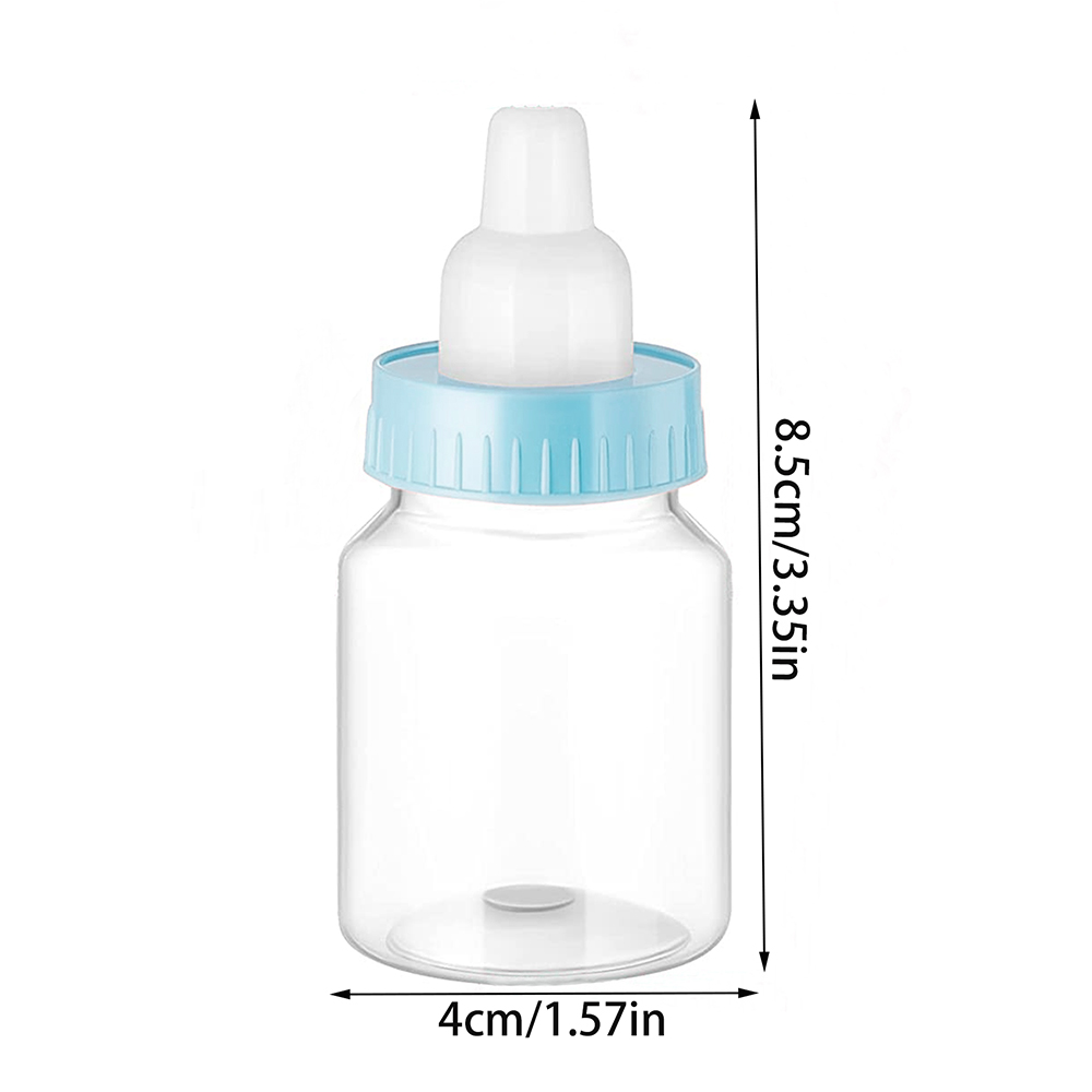 12 ชิ้นขวดนมเด็กอาบน้ําพลาสติก - Baby Food Bottle บทวิจารณ์และราคา