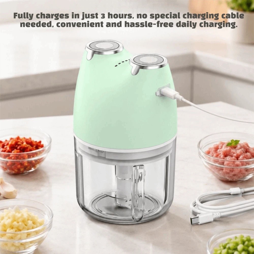 เครื่องสับกระเทียมแบบชาร์จ USB - Baby Food Chopper บทวิจารณ์และราคา