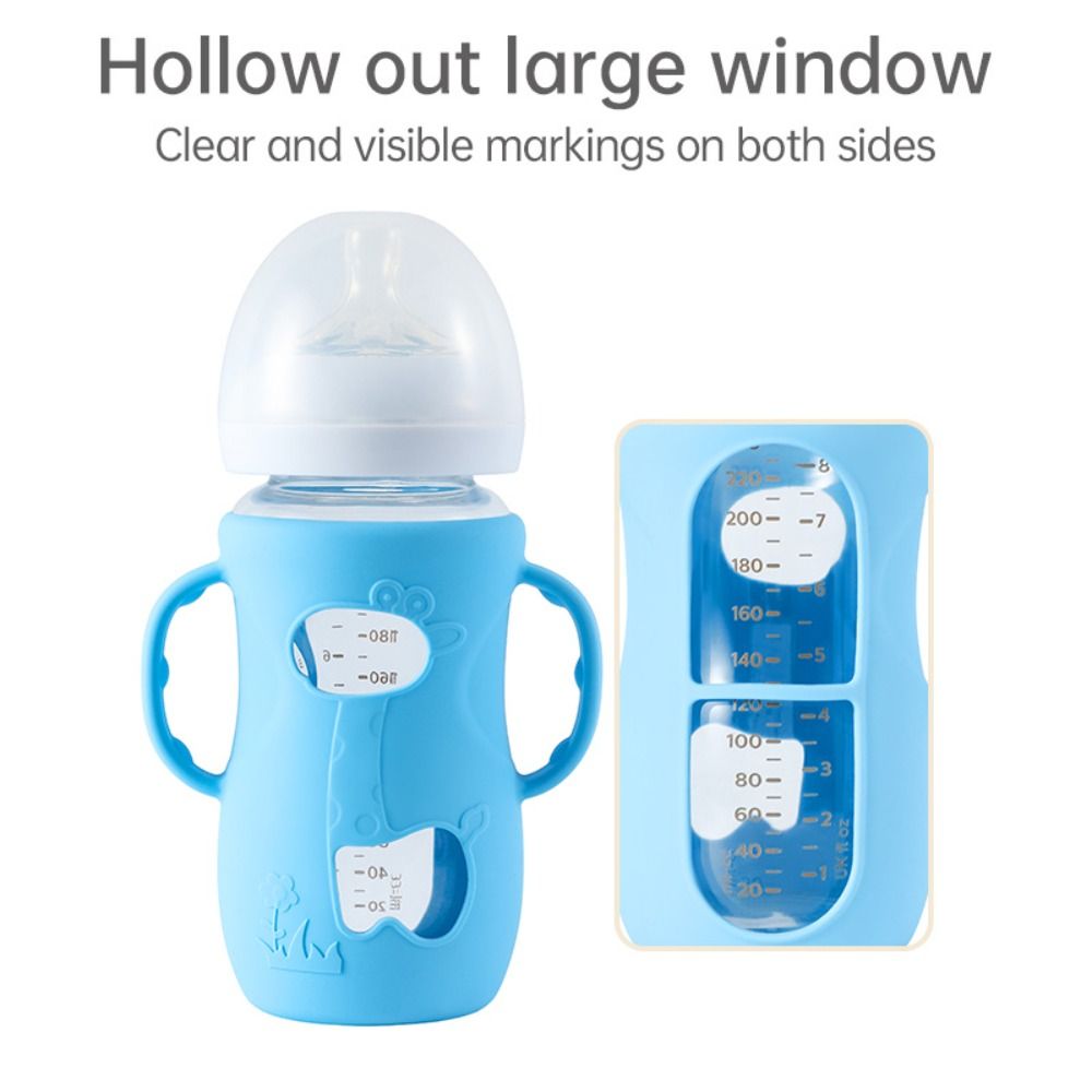 ฝาครอบขวดนมพร้อมหูจับ ฉนวนกันค - Baby Food Bottle บทวิจารณ์และราคา