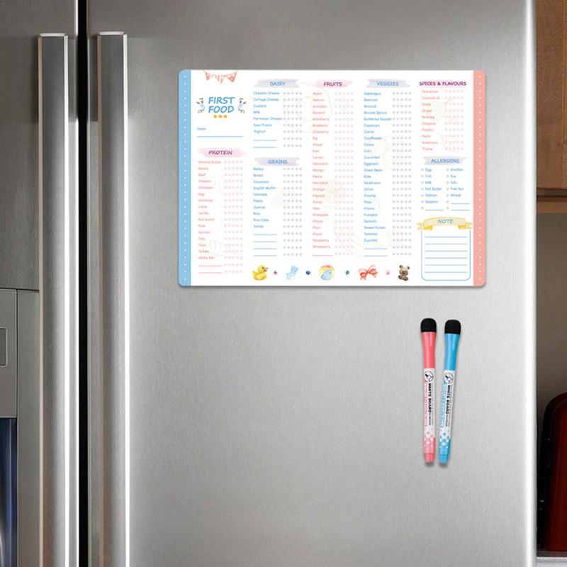 อุปกรณ์ติดตามอาหารครั้งแรกสำหร - Baby Food List บทวิจารณ์และราคา