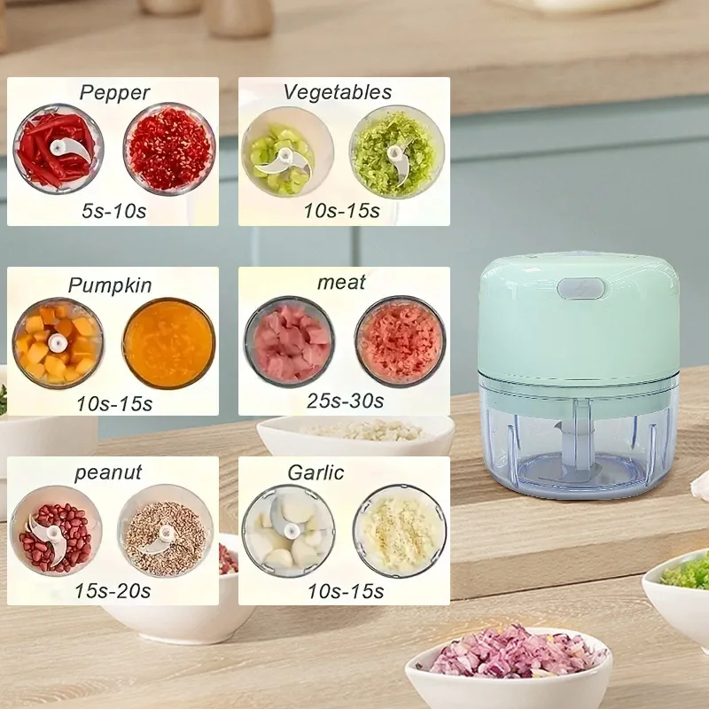 เครื่องบดสับกระเทียมแบบชาร์จไฟ - Baby Food Chopper บทวิจารณ์และราคา