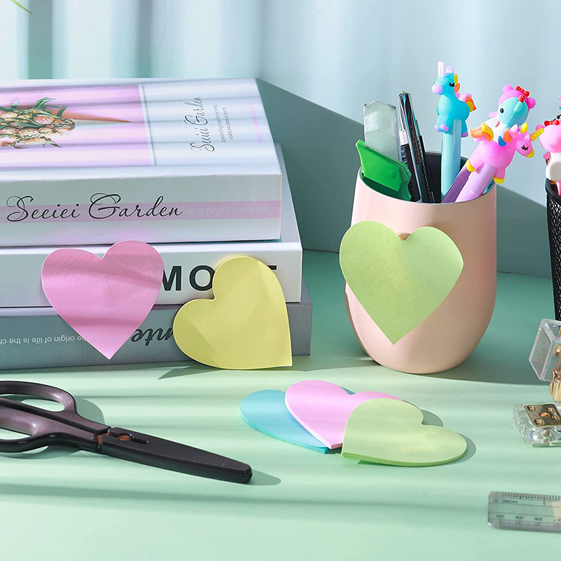 120 แผ่นหัวใจ Sticky Notes Not - Baby Food List บทวิจารณ์และราคา