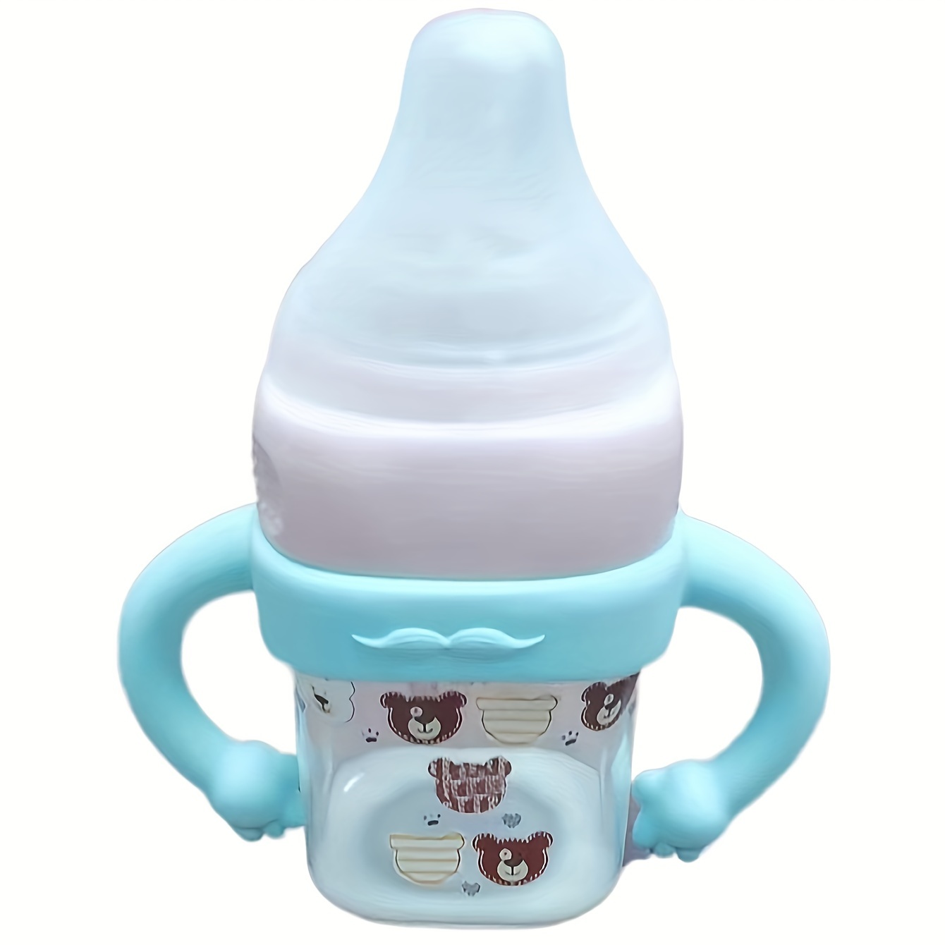 ปลอกหูหิ้วขวดนมซิลิโคนสากลมือเ - Baby Food Bottle บทวิจารณ์และราคา