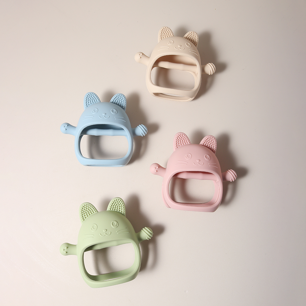 ถุงมือเด็กการงอกของฟัน - ของเล - Baby Food Game บทวิจารณ์และราคา