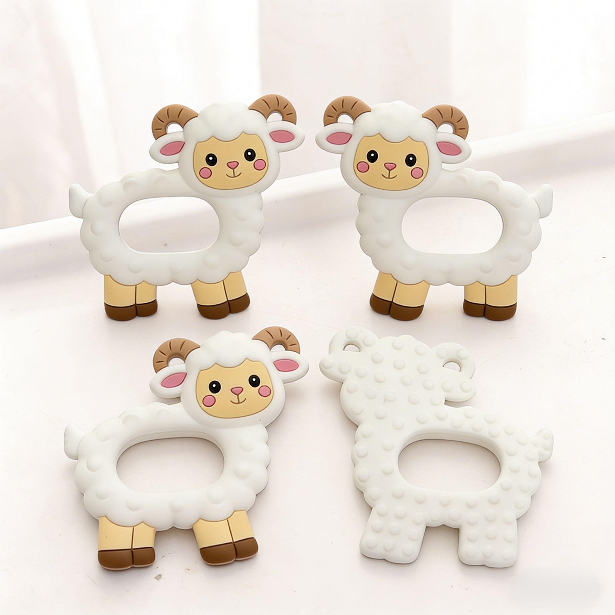 ยางกัดซิลิโคน 1 ชิ้น พร้อมสายค - Baby Food Game บทวิจารณ์และราคา