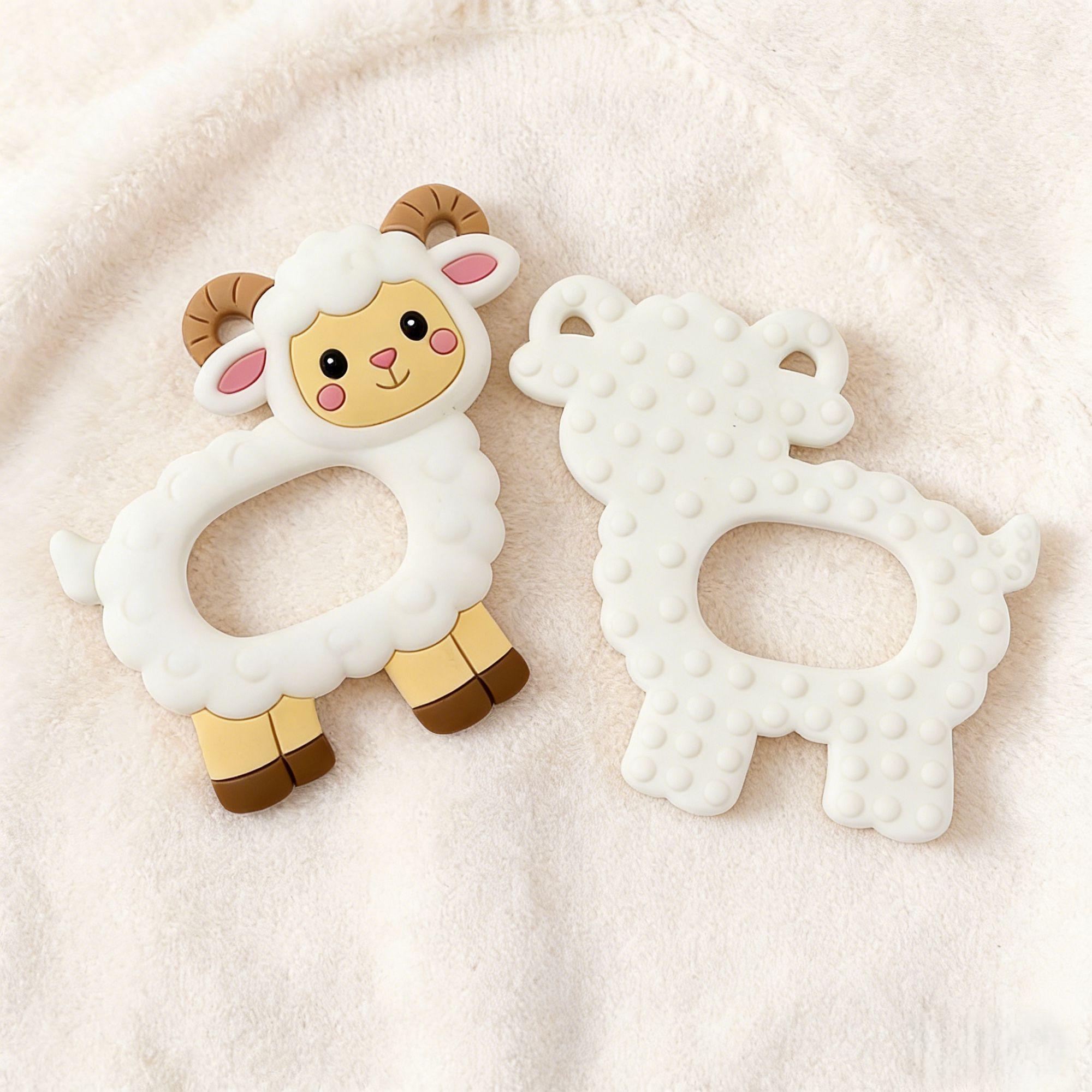 ยางกัดซิลิโคน 1 ชิ้น พร้อมสายค - Baby Food Game บทวิจารณ์และราคา