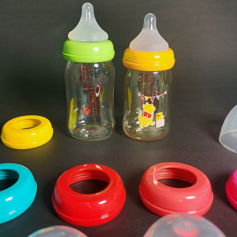 ฝาและแหวนขวดนมเหมาะสำหรับขวดนม - Baby Food Brand บทวิจารณ์และราคา