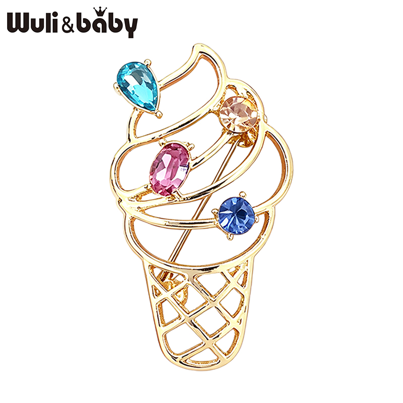 Wuli&baby เข็มกลัดรูปไอศกรีมโค - Baby Food Dessert บทวิจารณ์และราคา