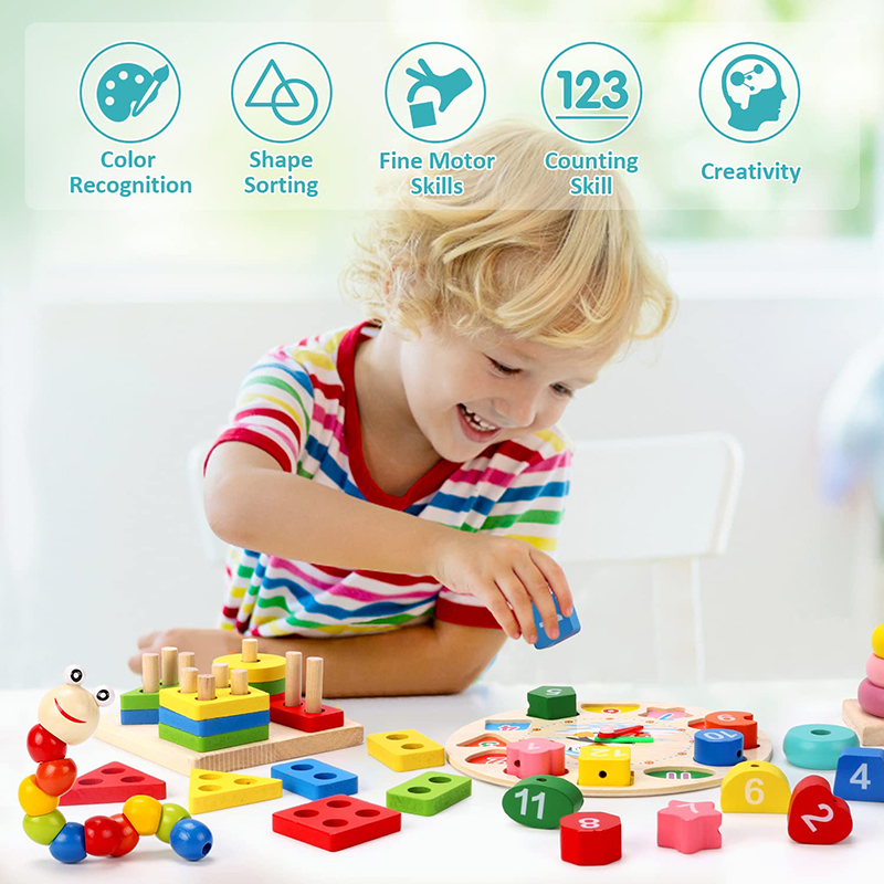 ของเล่นไม้มอนเตสซอรี่5-6ชิ้น/เ - Baby Food Game บทวิจารณ์และราคา