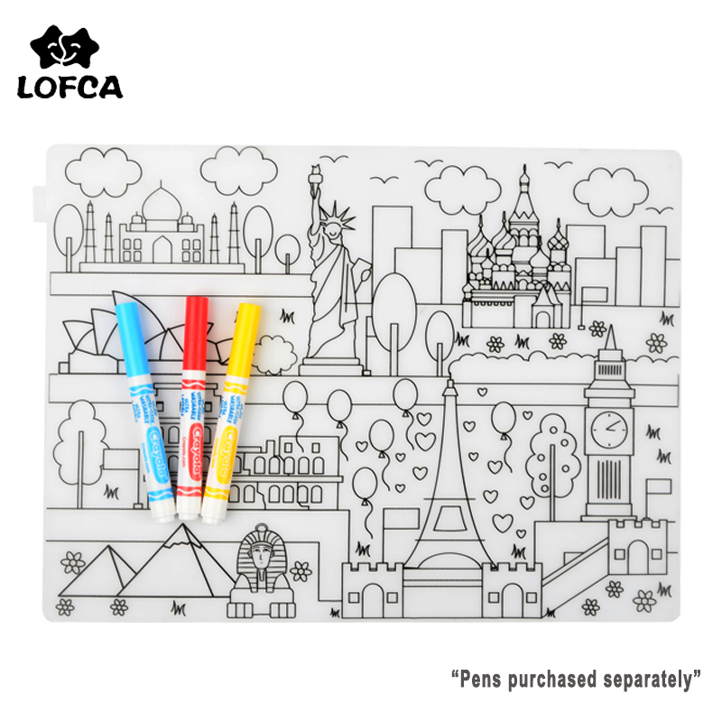 ซิลิโคนเด็ก Placemat 1Pc เด็กอ - Baby Food Chopper บทวิจารณ์และราคา