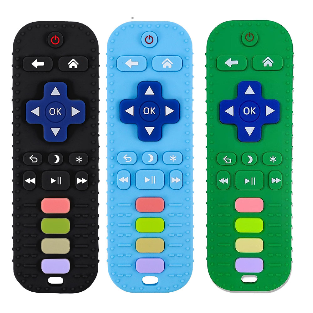 ของเล่นซิลิโคนรูปทรงรีโมททีวี  - Baby Food Game บทวิจารณ์และราคา
