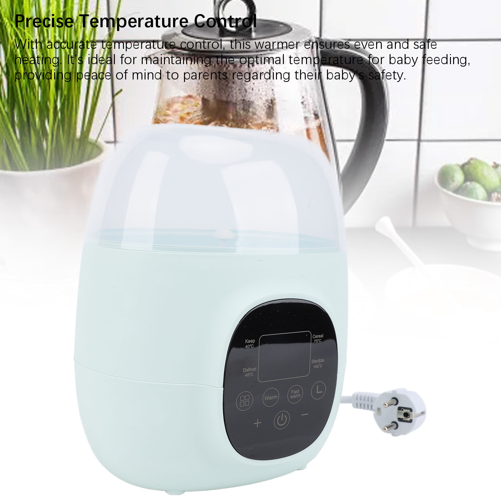 เครื่องอุ่นขวดนม 200W PP มัลติ - Baby Food Bottle บทวิจารณ์และราคา